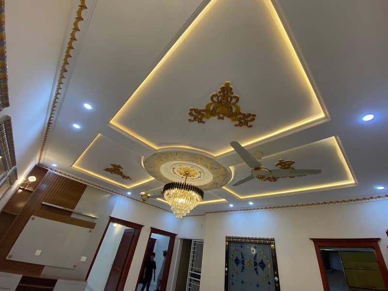 8 Marla Double Stroy ( Semi Furnished) Brand new Spanish house for sale, A+ Material used, Very Reasonable Price, Near Masjid Park and Main road 5