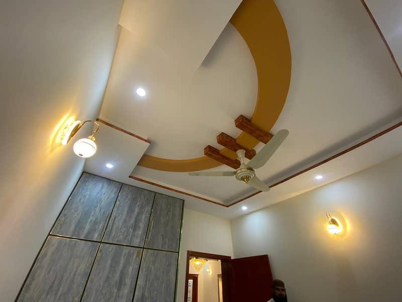 8 Marla Double Stroy ( Semi Furnished) Brand new Spanish house for sale, A+ Material used, Very Reasonable Price, Near Masjid Park and Main road 6