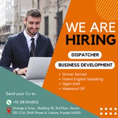 Business Development Executive & Dispatcher