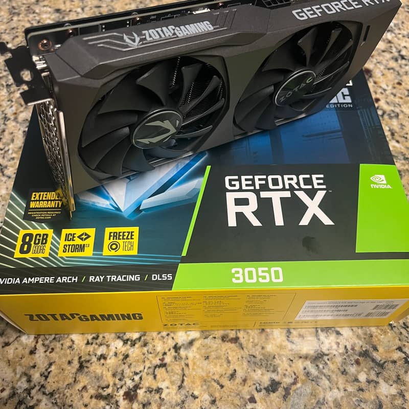 Zotac RTX 3050 8GB Twin Edge 0