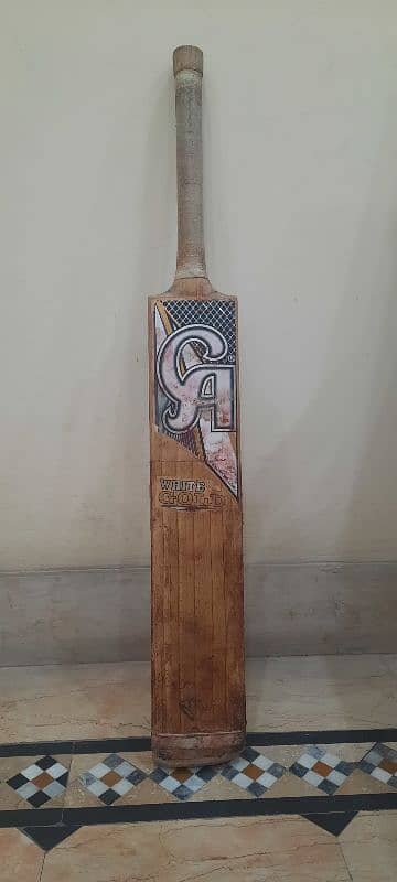 CA white gold hard ball bat 1