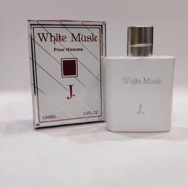 White Musk Eau De Long Lasting Fragrance Men’s Perfume 100 Ml 0