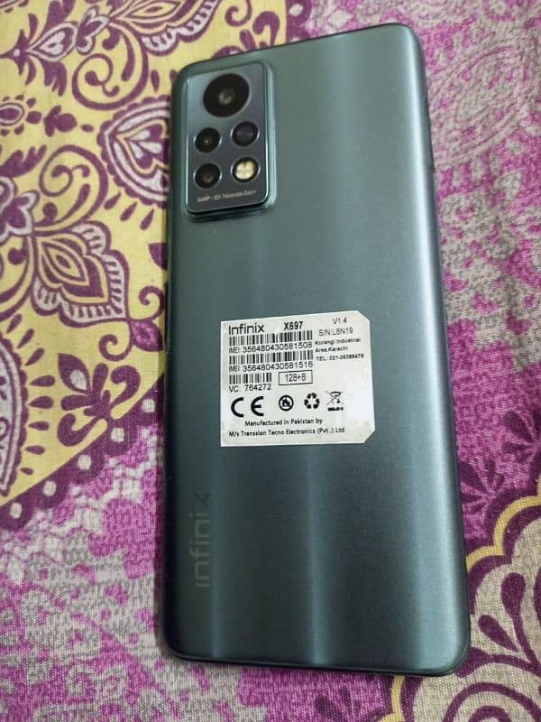 Infinix Note 11 pro Mobile 8GB Ram 128GB Rom 1