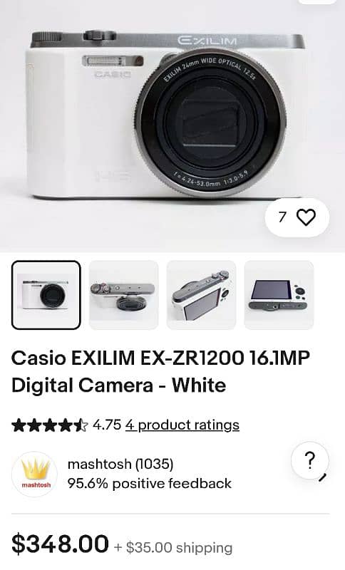 Best for Vlogs - casio exilim zr1200 7