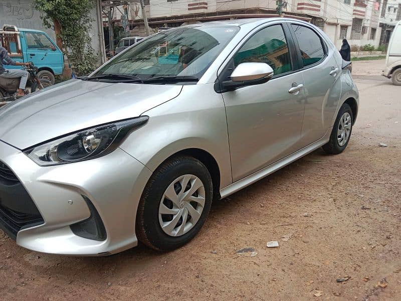 Toyota Yaris 2021 2024 Cleared Sept Silver Colour 4Grade Auction Repor 2