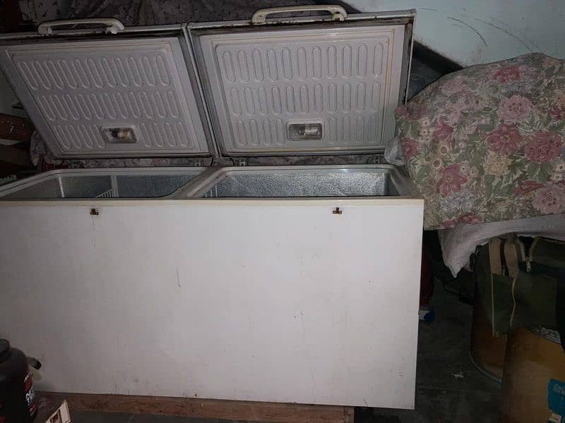 D Freezer Double Doors cooling/Copper compressor 2