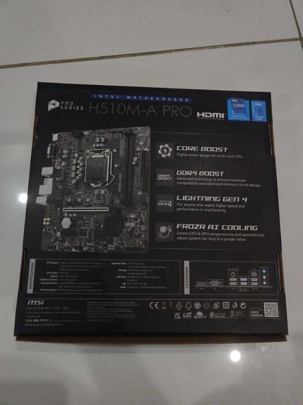 intel i5 10400F with h510m motherboard 16gb ddr4 ram gaming pc combo 4