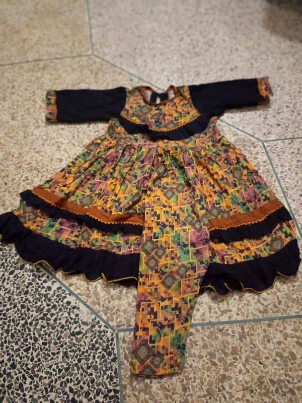 little girl  frock unique design 1