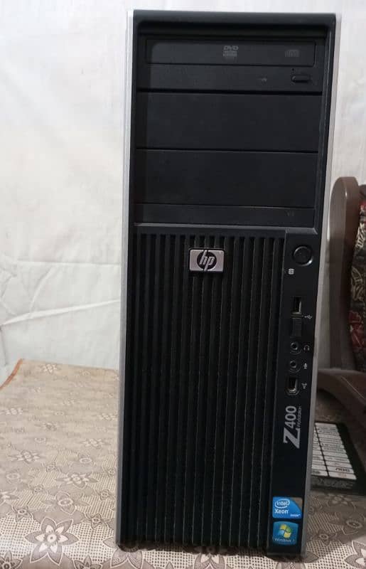 Tower Case HP Z400 Gaming PC 0