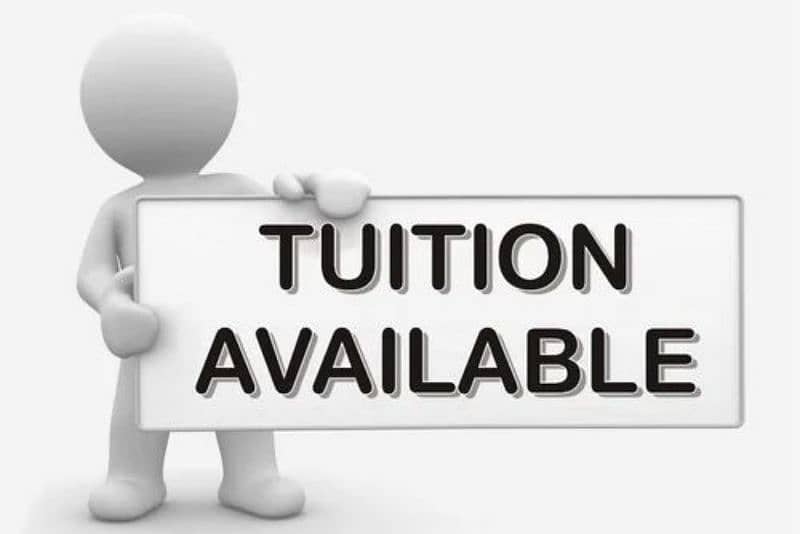 Home Tuition available for class 1 to 10 0