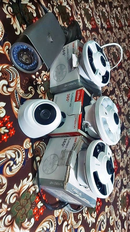 Total  5 camera  3 camera 360  Angel. Hikvision 0303/99/61667 0