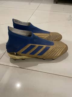 adidas Predator soccer cleats gold color