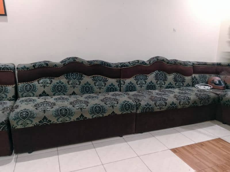 L Shaped 12 seater Sofa at an affordable price 0