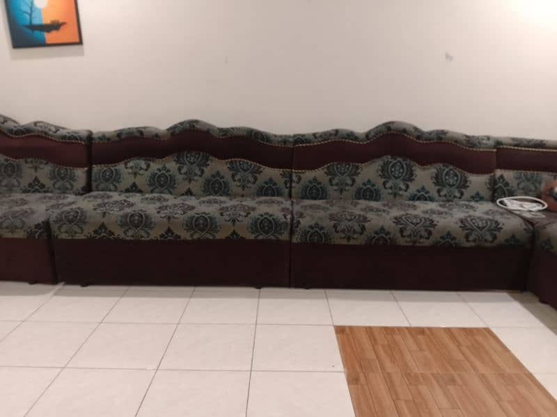 L Shaped 12 seater Sofa at an affordable price 1