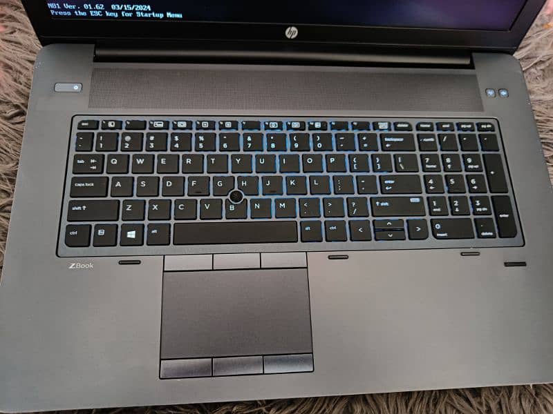 Hp Zbook g3 17 Workstation gaming or editing 7