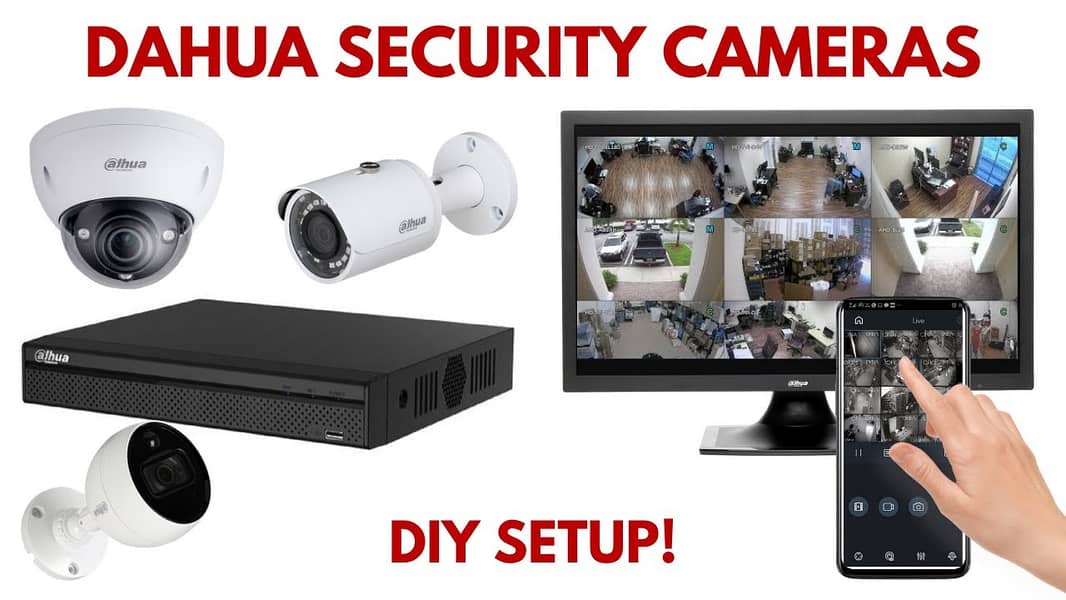 Security CCTV Cameras Dahua CCTV Cameras installation HD Quality 1