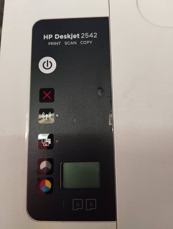 Hp deskjet 2542 wireless colour black All in one printer high speed 10