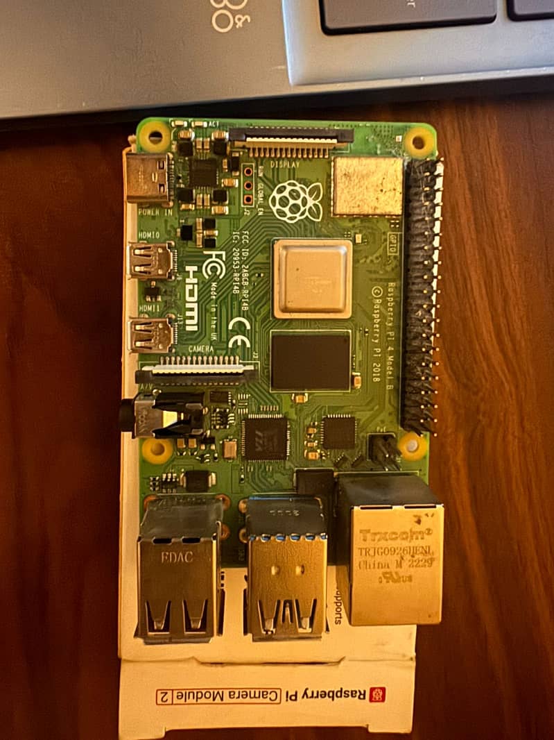 Raspberry Pi 4 Model B 4GB with Camera Module 2 1