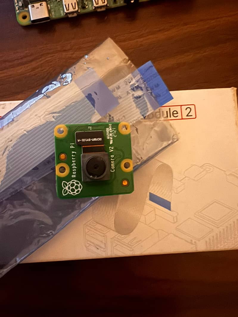 Raspberry Pi 4 Model B 4GB with Camera Module 2 3