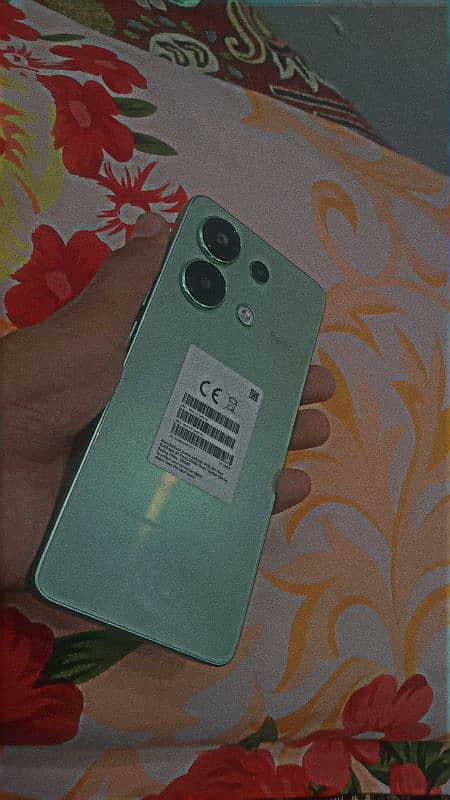 Redmi note 13 12/256 mint green in warraunty 6