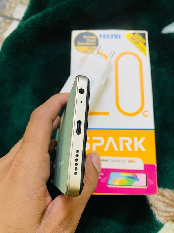 Tecno Spark20C 4+4,128Gb Full Box,10/10 in Warranty 6-7Months Full Ok 3