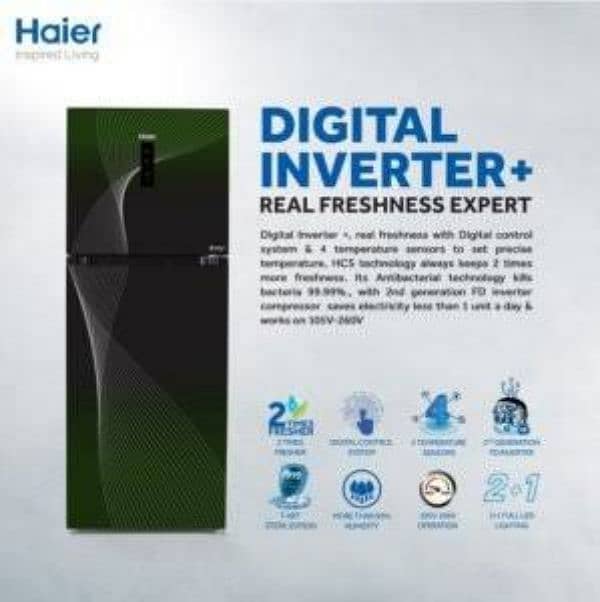 Haier Refrigeratir 438 IFGA new 1