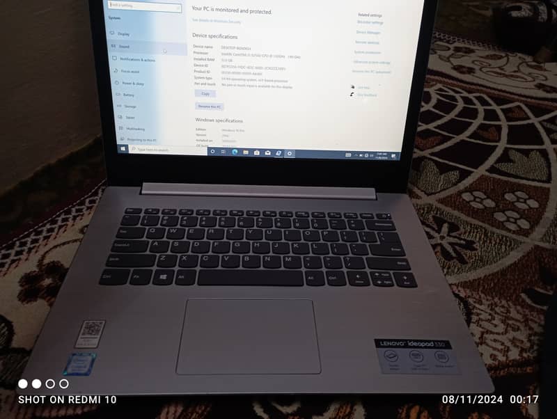 Lenovo Ideapad 330 - 8th Gen C. i5 0