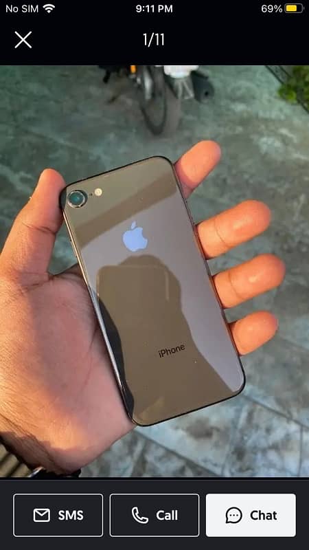 iPhone 8 64 gb True Tone active no open no repair 0