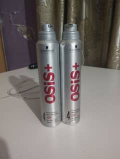 Schwarzkopf OSIS + GRIP 4 session extreme hold hair spray 200 ml each