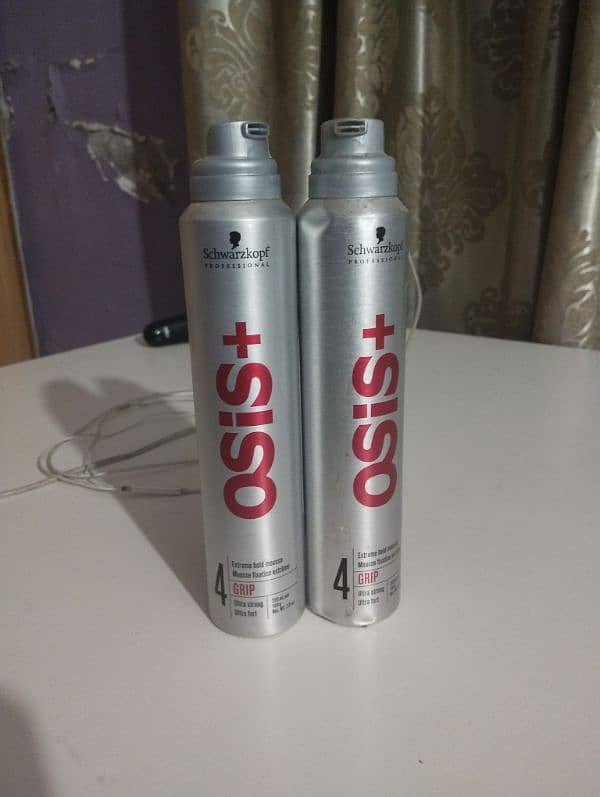 Schwarzkopf OSIS + GRIP 4 session extreme hold hair spray 200 ml each 0