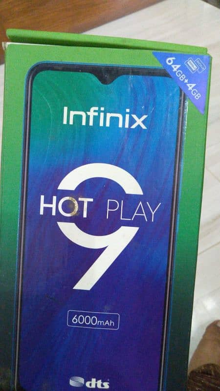 infinix hot 9 play 4/64 7