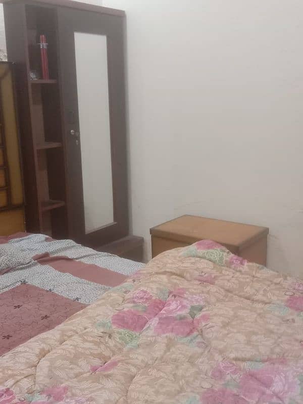 1bed furnished flat available for rent Ghauri town Islamabad 3