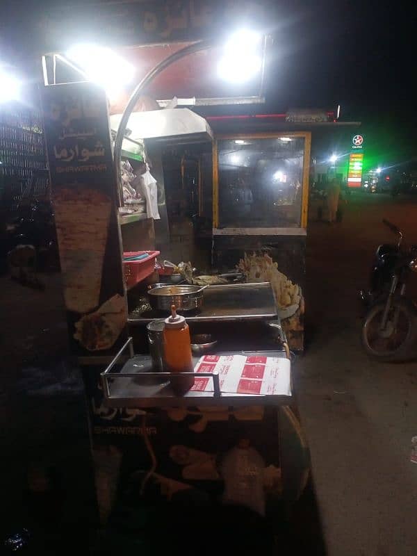 Urgent sell for Shawarma Counter 1