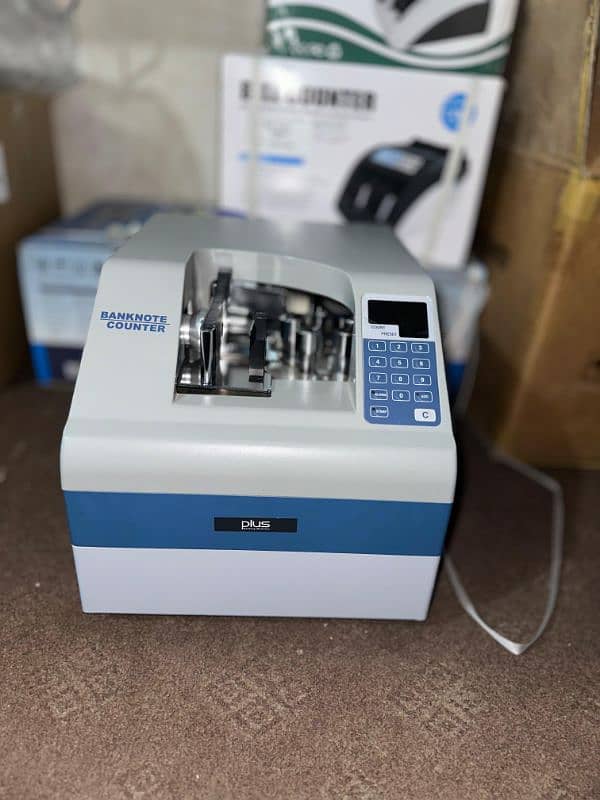 cash counting machine Mix note counting Machine with fake detection SM 19