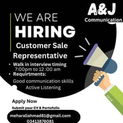 Call Center Job (CSR )