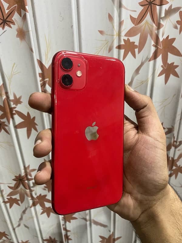 iphone 11 red color 64gb 1