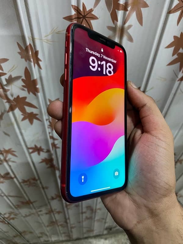 iphone 11 red color 64gb 2