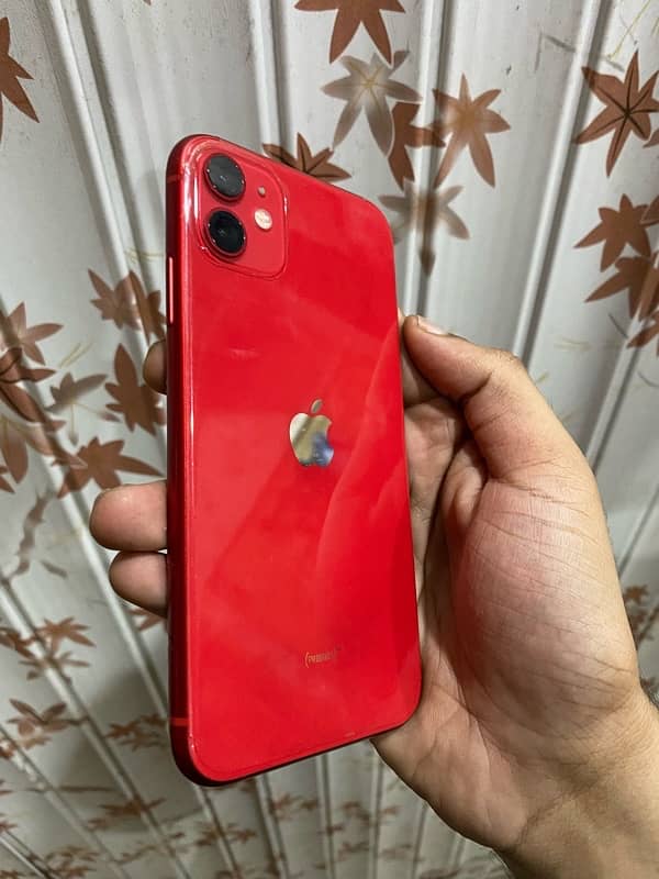 iphone 11 red color 64gb 4