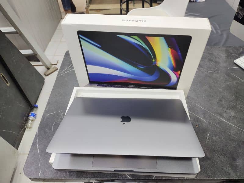 MACBOOK PRO 2019 16INCH CORE I. 9 64GB RAM  1TB SSD WITH BOX 0