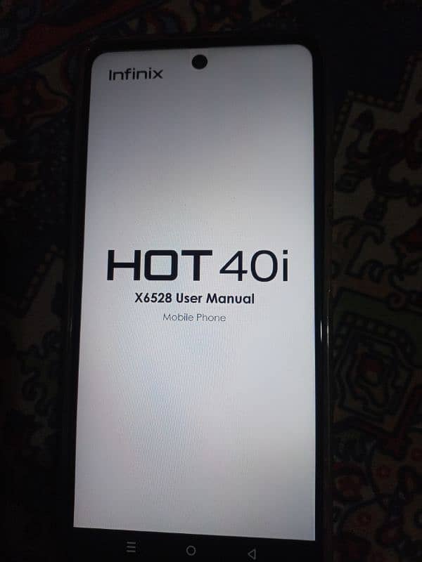 infinix hot 40i 0