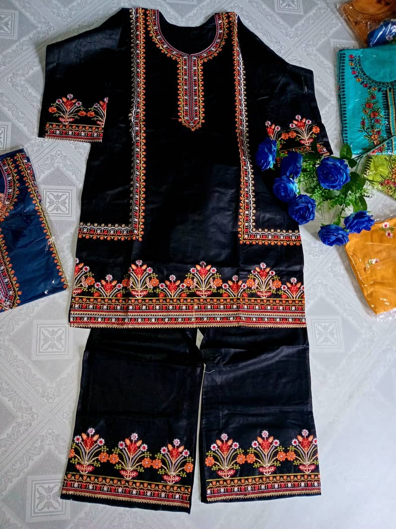 Pure cotton stitched 2 pcs 0