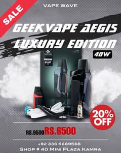 Geek vape Aegis Luxury Edition