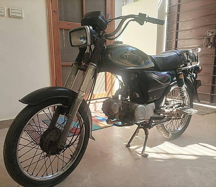 unique black colour model 2011 70cc bike for sale 11