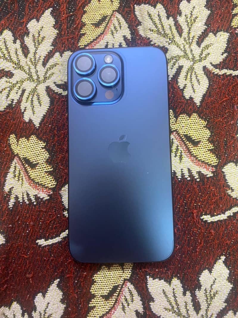 Iphone 15 Pro Max, JV ,Blue Titanium, 256 GB 7