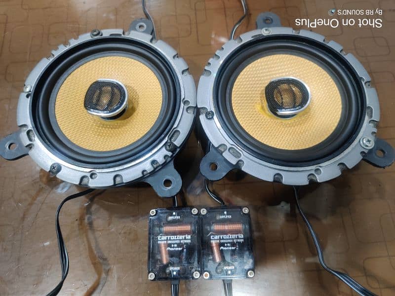 Original Pioneer Carrozzeria J16A Coxial Component Speakers 0