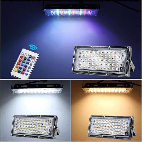 Rgb Led Waterproof Flood Light | Outdoor Lighting 4