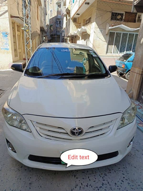 Toyota Corolla XLI 2013 1