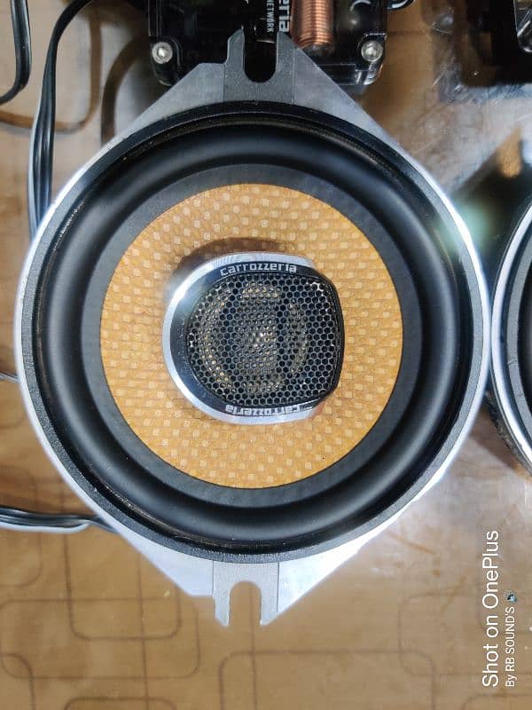 4" Original Pioneer Carrozzeria 4 Inch J10A Coxial Component Speakers 1