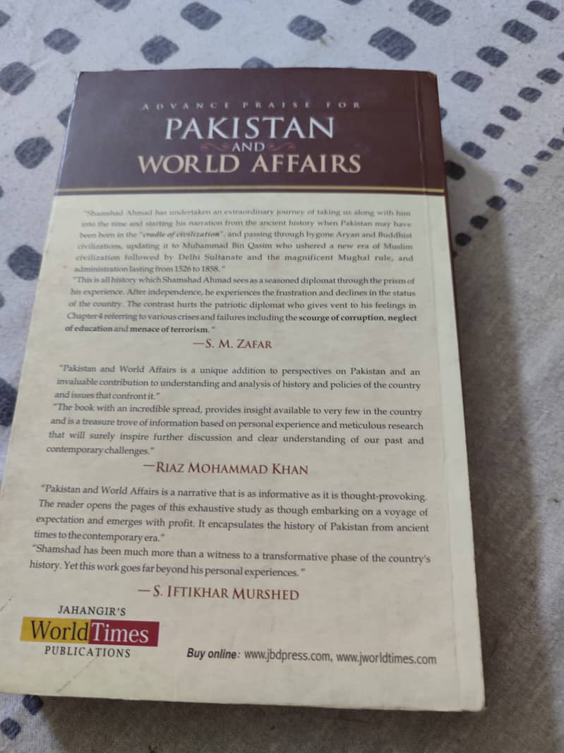 Pakistan and world affairs 1