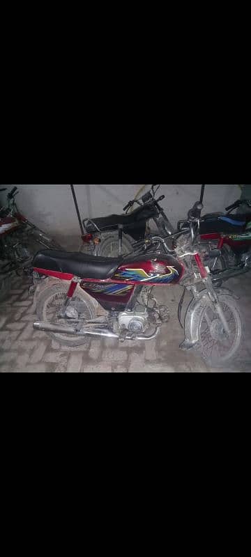 Red honda bike for sale 0